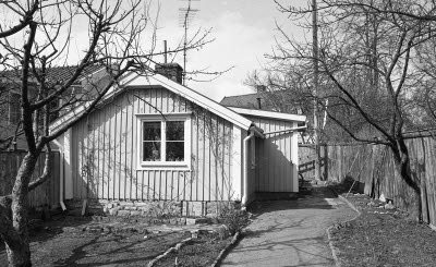 Klostergatan kv Akacian 1975