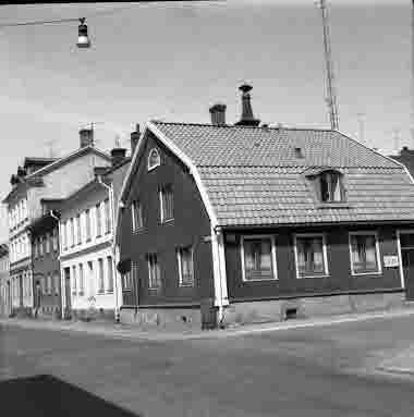 Hörnhuset Proviantgatan Storgatan. Proviantgatan 16. 30/5 1970