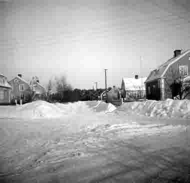 Muraregatan Getingen Vinter