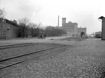 Skeppsbrogatan bastionen Johannes Rex och Ångkvarn
