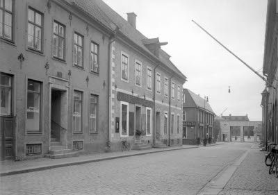 Kaggensgatan mot Södra Vallgatan och Jordbroporten