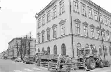 Hörnet Norra långgatan Östra sjögatan kv Magistern 1975