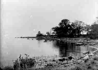 Stensö från fiskehamnen