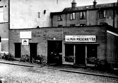 Kalmar maskinaffär, fd Adolf Anderssons firma Södra Vallgatan 5