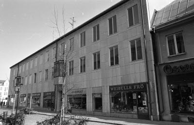 Storgatan kv Apotekaren Skandiahuset 1975