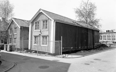 Hörnet Trädgårdsgatan Strandgatan kv Tonfisken 1975