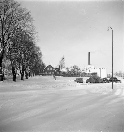 Norra vägen hörnet Erik Dahlbergs väg vid Spännarebacken o Röda Ugglan