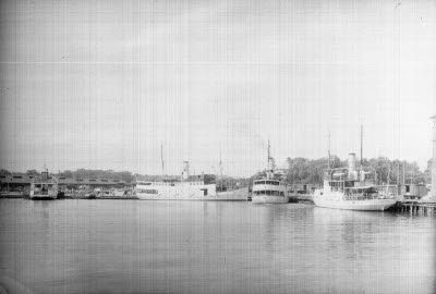 Ölandshamnen med Kalmarsund III, II, I och VII