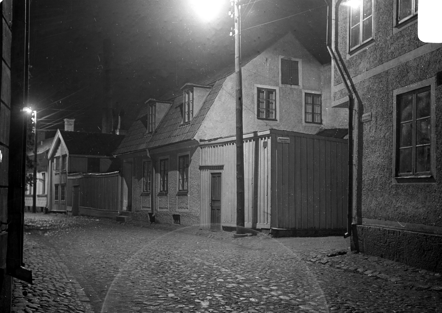 Gamla stan, Gamla Kungsgatan, kv Järneken, nattbild