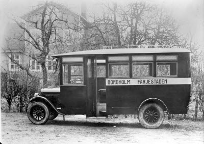 Chevrolet buss, Borgholm - Färjestaden