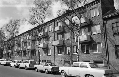Nygatan kv Korsnäbben 1975