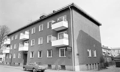 Smålandsgatan kv Domherren 5 1975