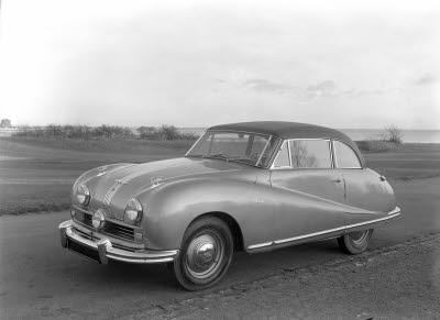 Fredriksdals Bil Austin cabriolet A90