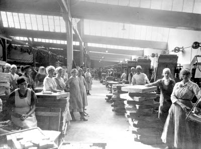 Tändsticksfabriken interiör