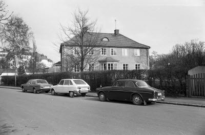 Ryttaregatan kv Gladan 1975